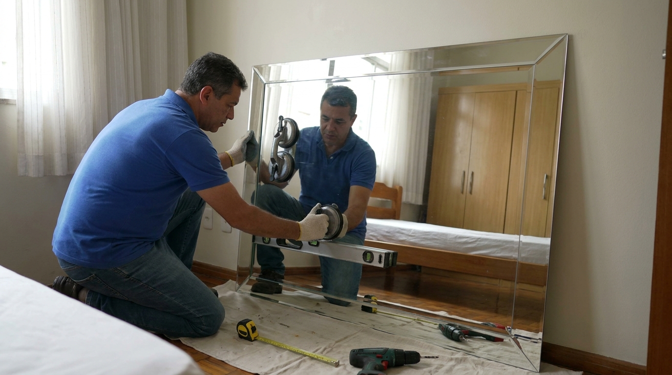 Espelhos para Ambientes Comerciais no Centro, Campo Grande‑MS
