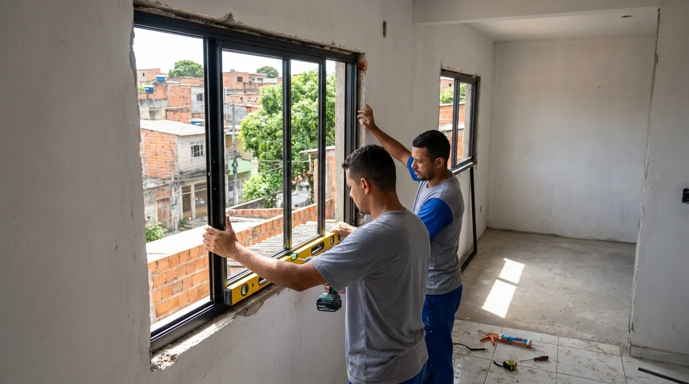 Produção de Portas e Janelas em Campo Grande‑MS
