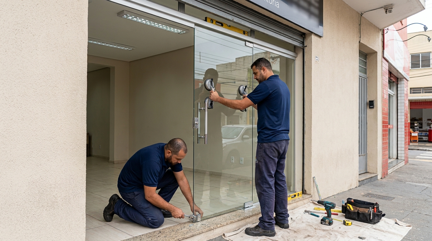 Portas Residenciais e Comerciais no Centenário, Campo Grande‑MS