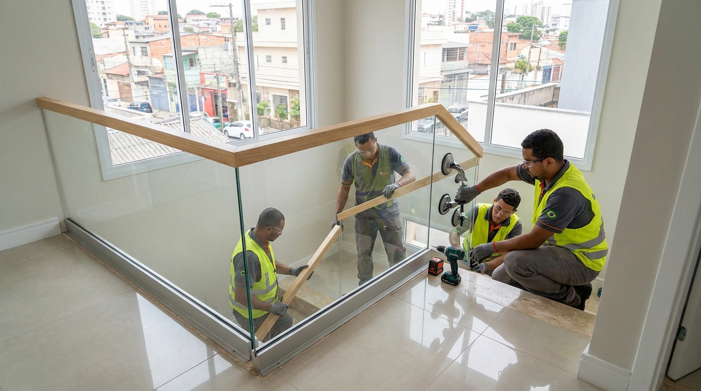 Guarda Corpo no Jardim São Lourenço, Campo Grande‑MS