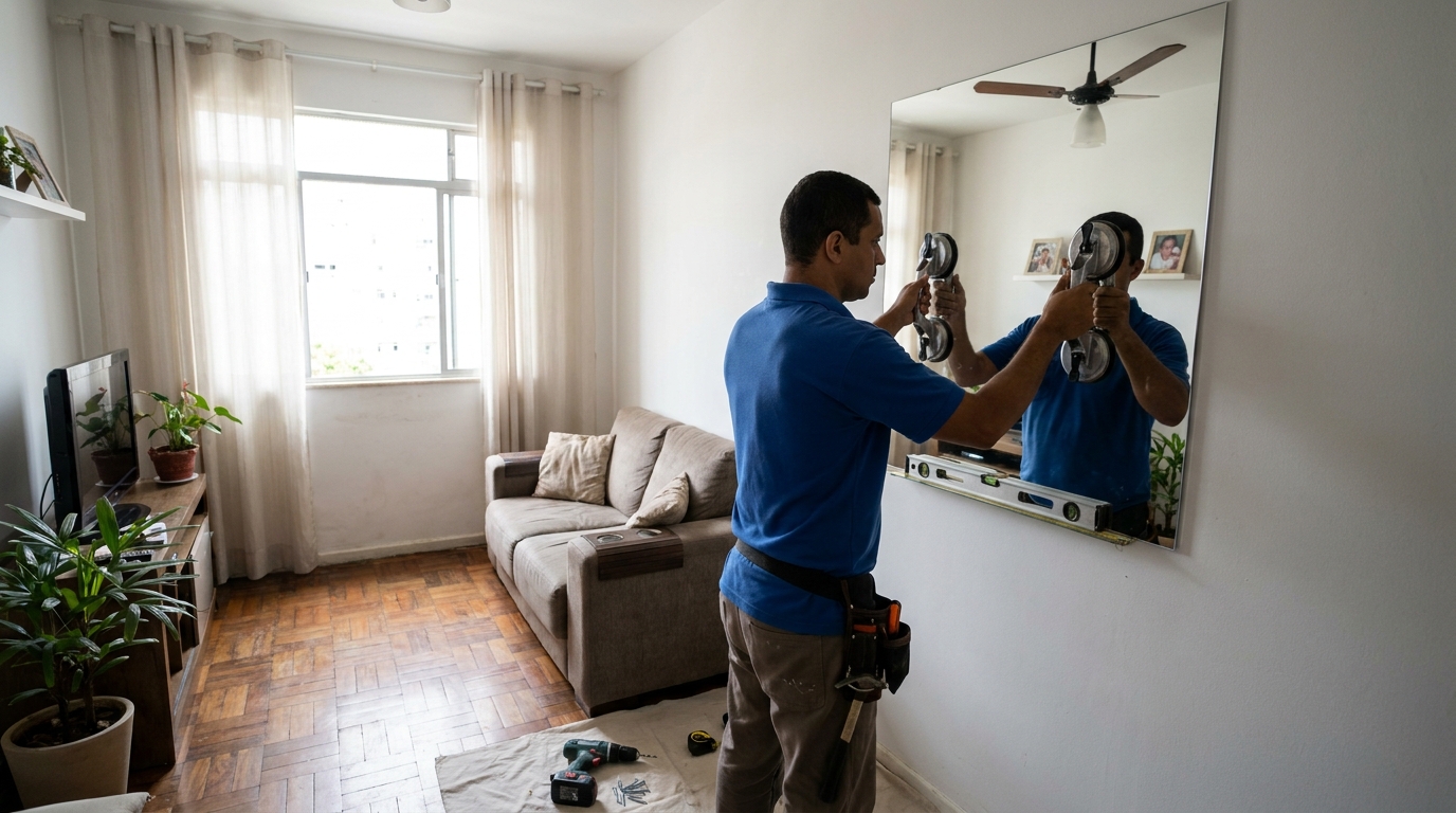 Revestimento Espelhado no Centro, Campo Grande‑MS