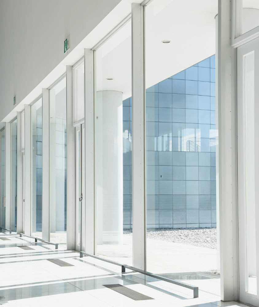 parede de vidro em Campo Grande