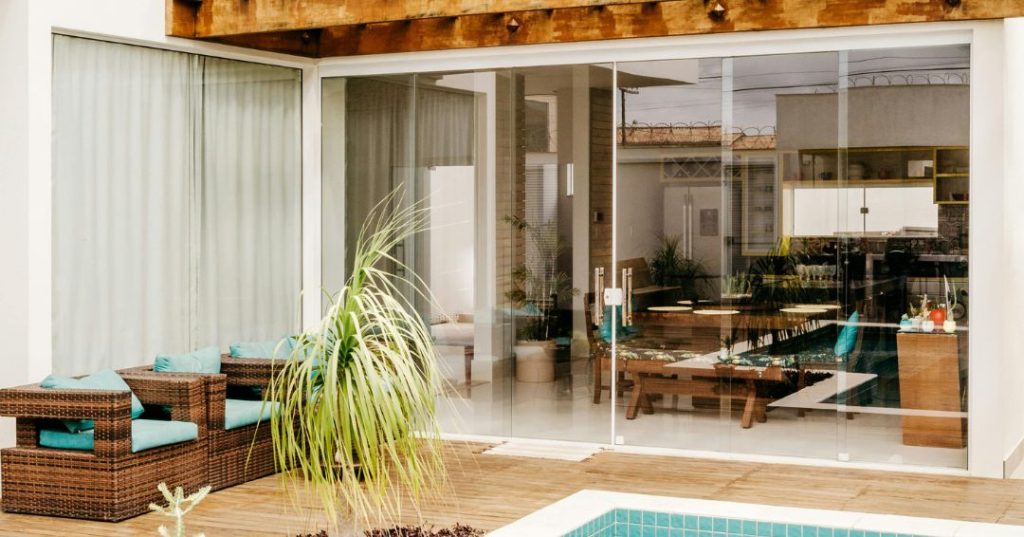 Portas de vidro em Campo Grande